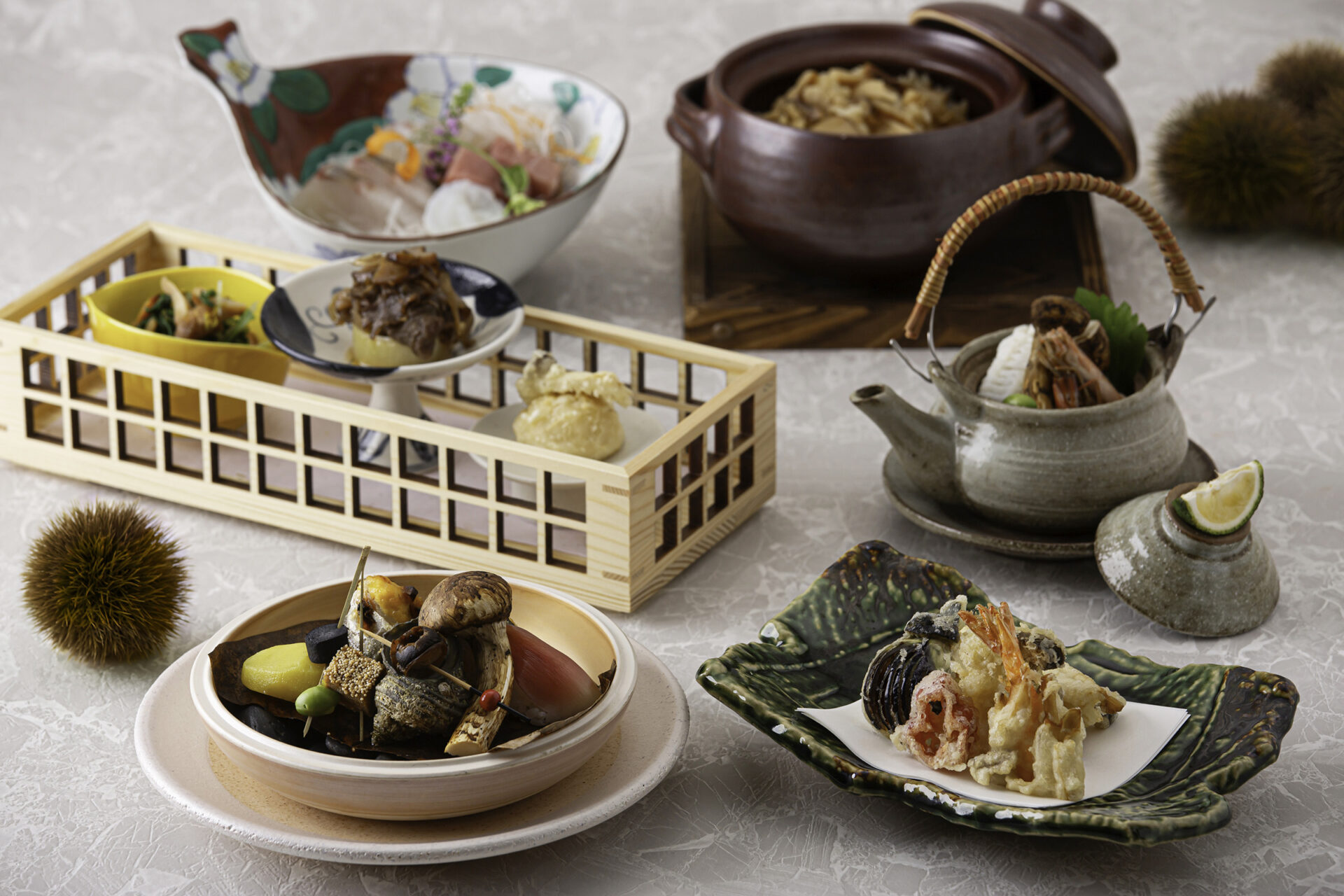 松茸会席<br>Matsutake Mushroom Dinner Course表示