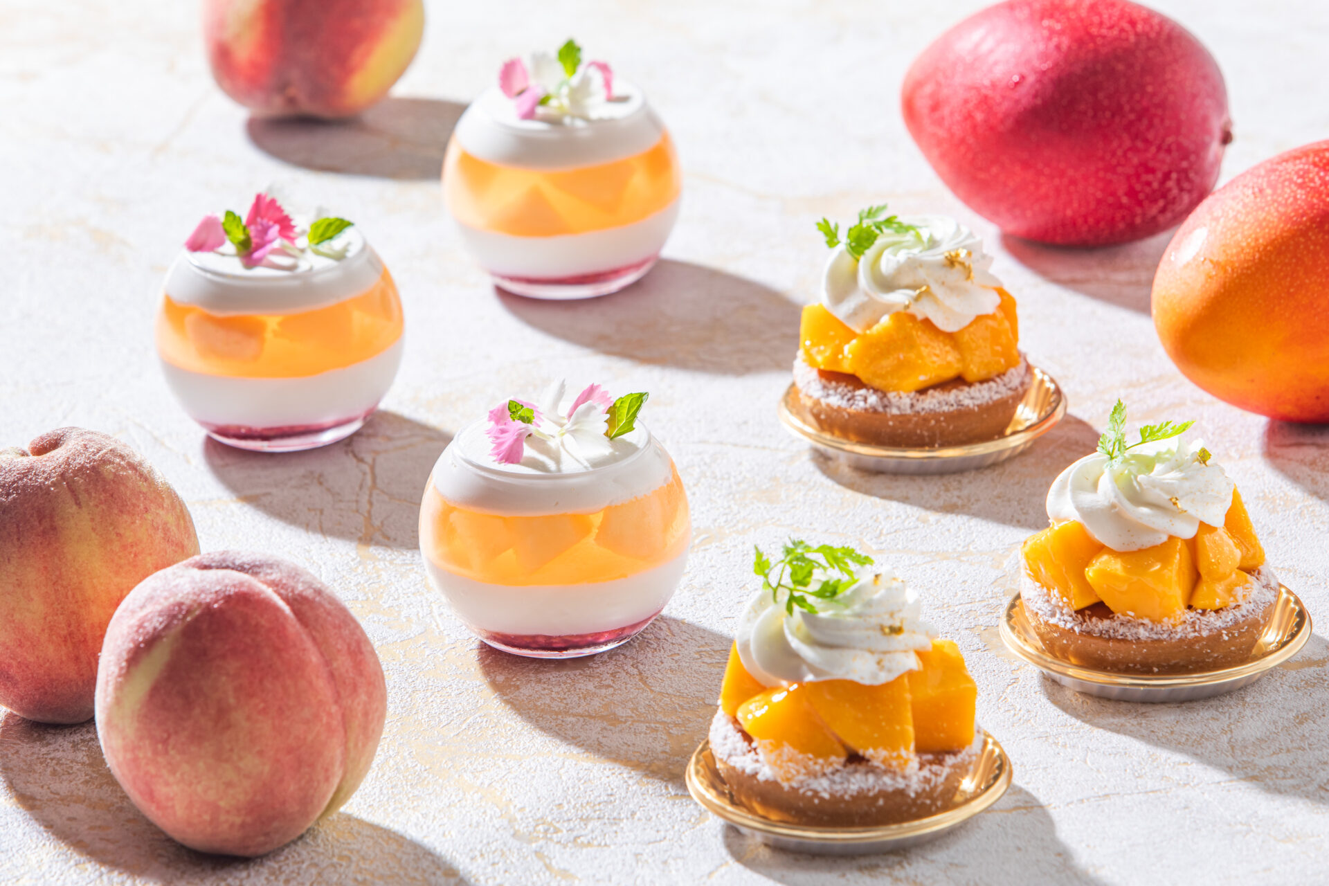 夏のデザートセレクション2026 Summer Dessert Selection表示