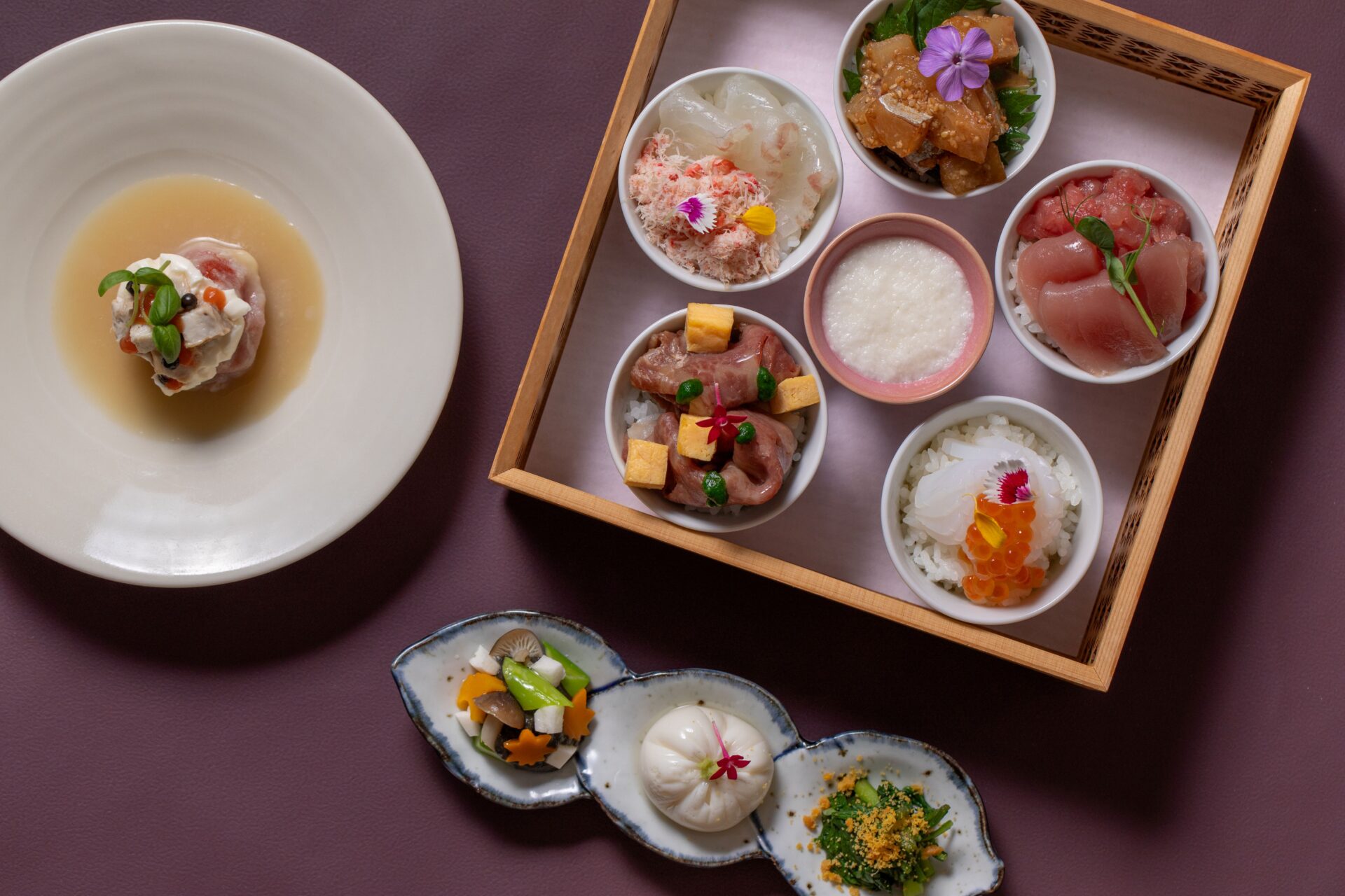 「ふくおかさん家のうまかもん」福岡市内11ホテル<br>ホテルランチ×福岡市内産農産物フェア<br>～福岡の恵み 彩り五彩御膳～