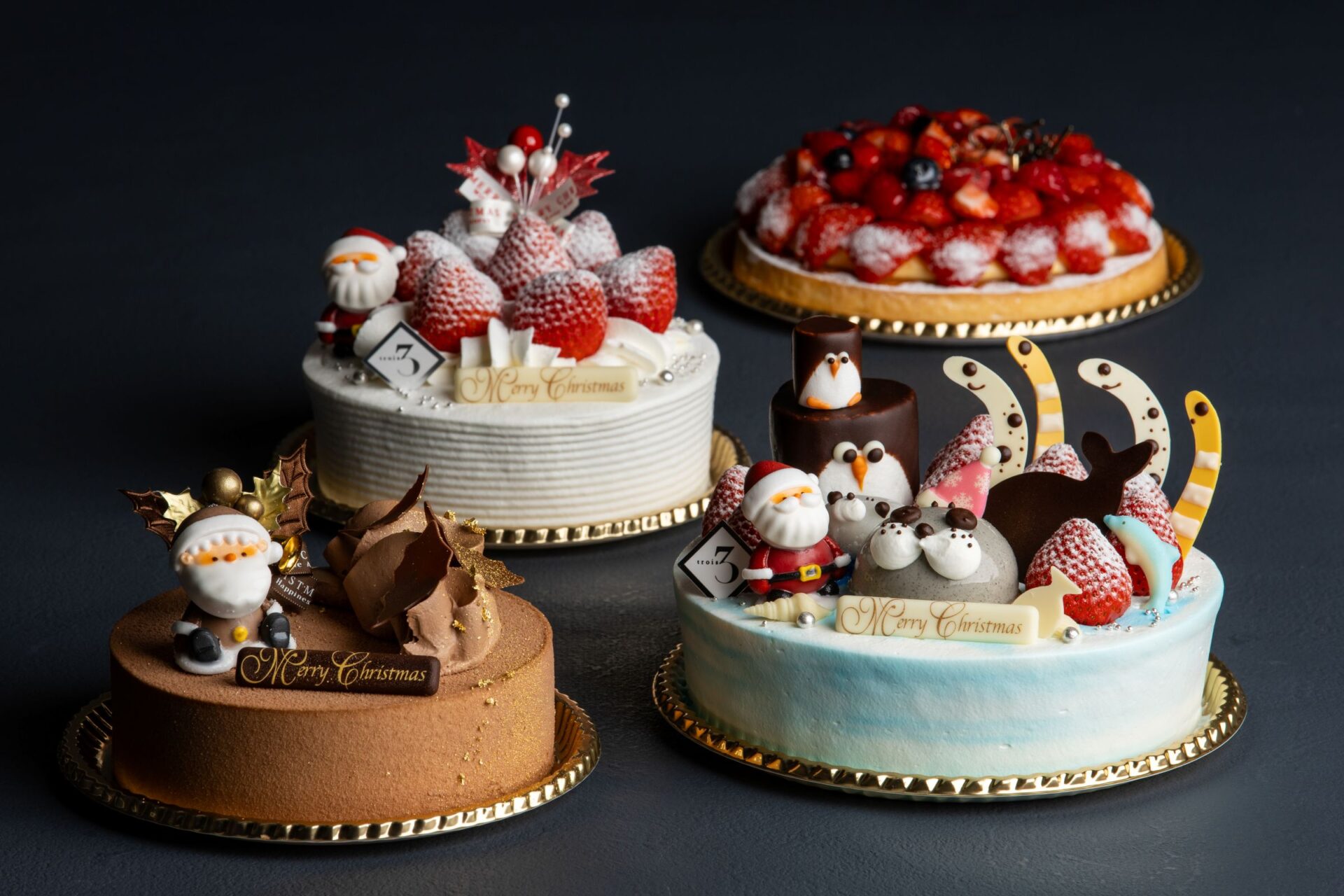 2026 クリスマスケーキ Christmas Cake Selection表示