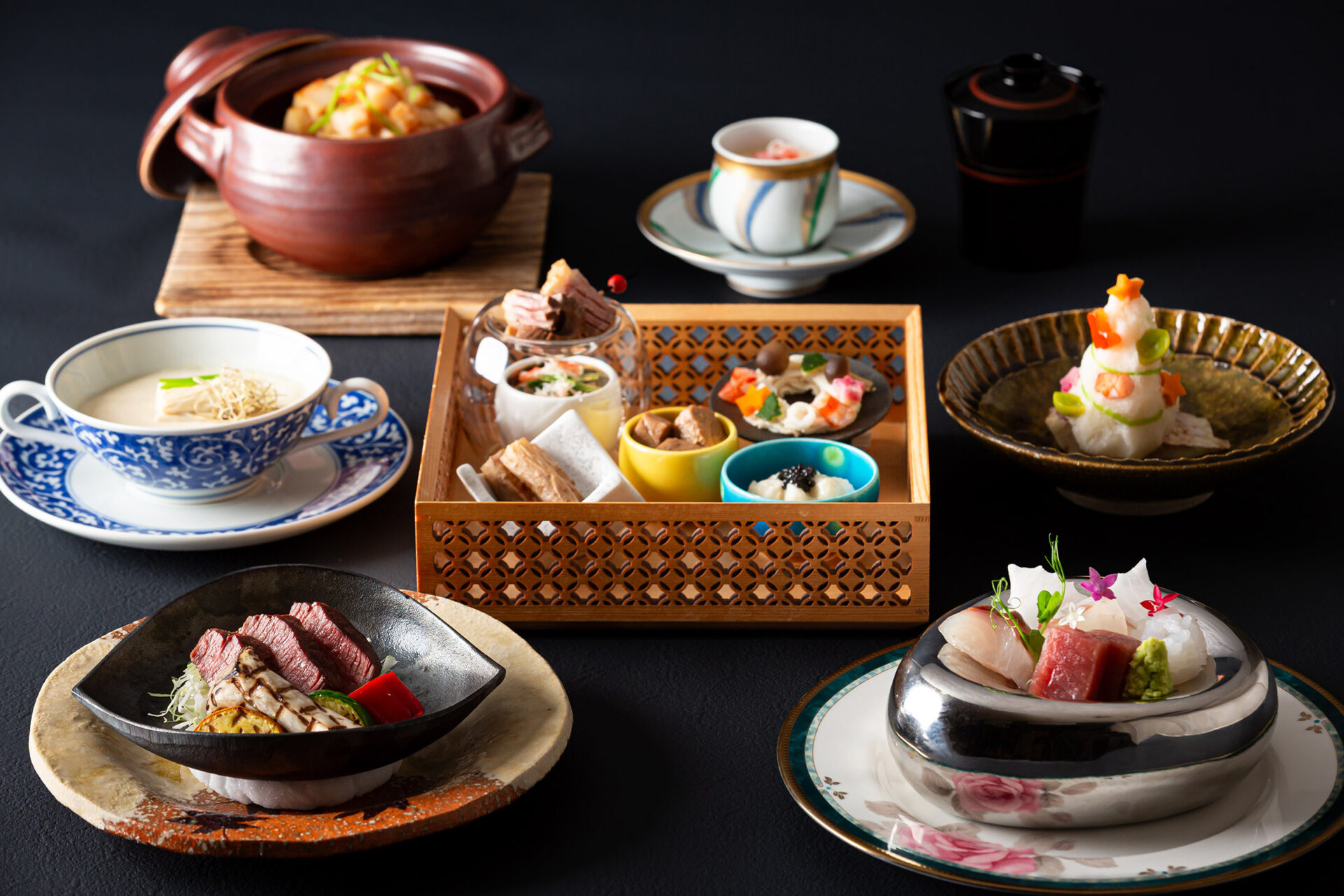 Christmas × 日本料理 クリスマスランチ ~六花御膳~