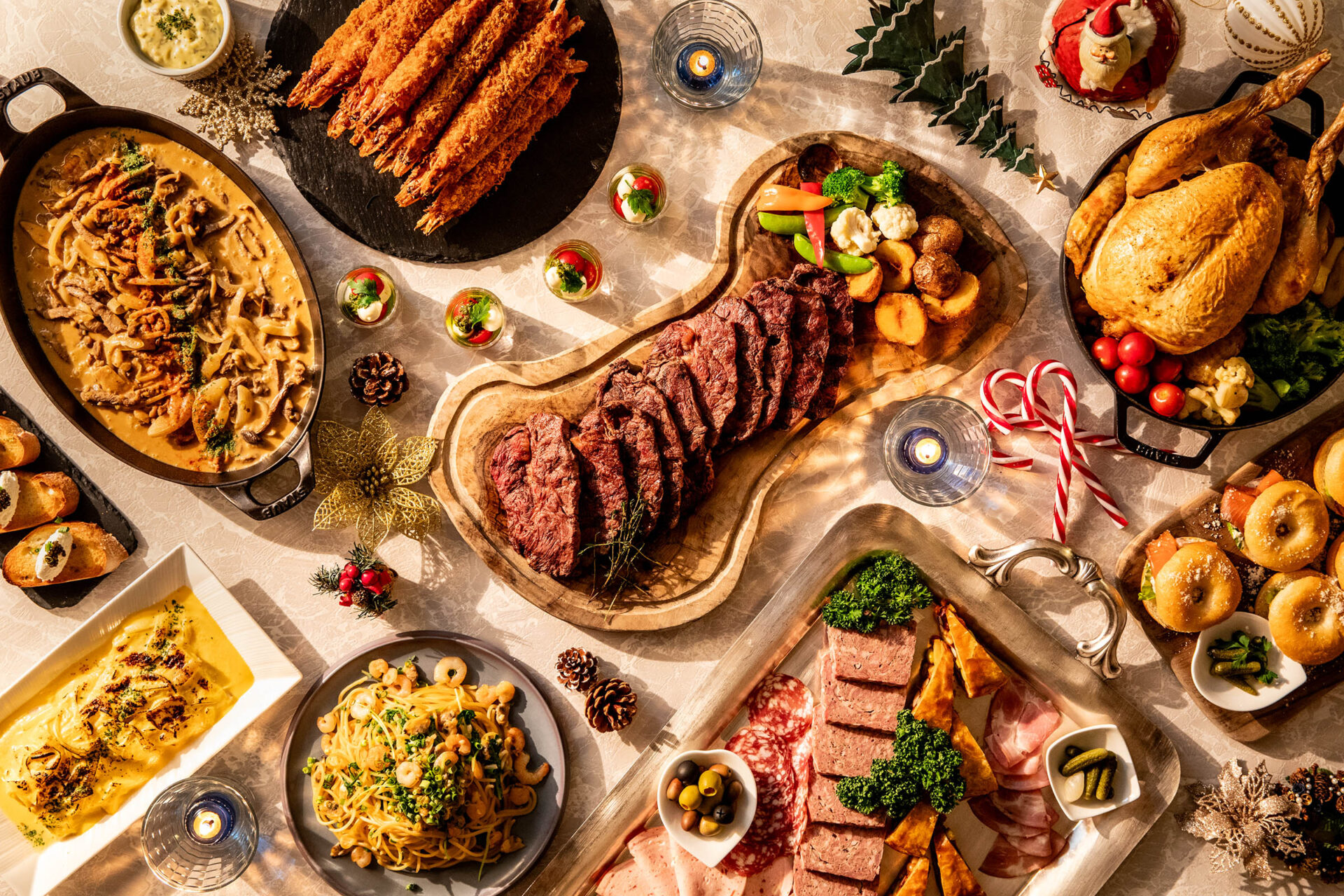 クリスマススペシャルディナービュッフェChristmas Special Dinner Buffet表示