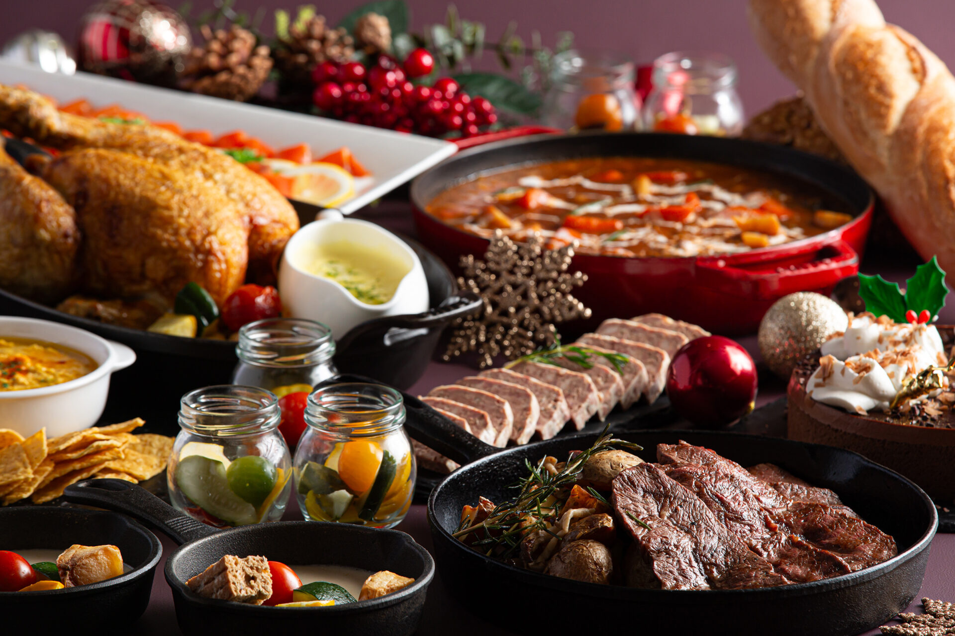 【12月20日～25日】 Christmas Special Lunch Buffet  ～冬の贈りもの～