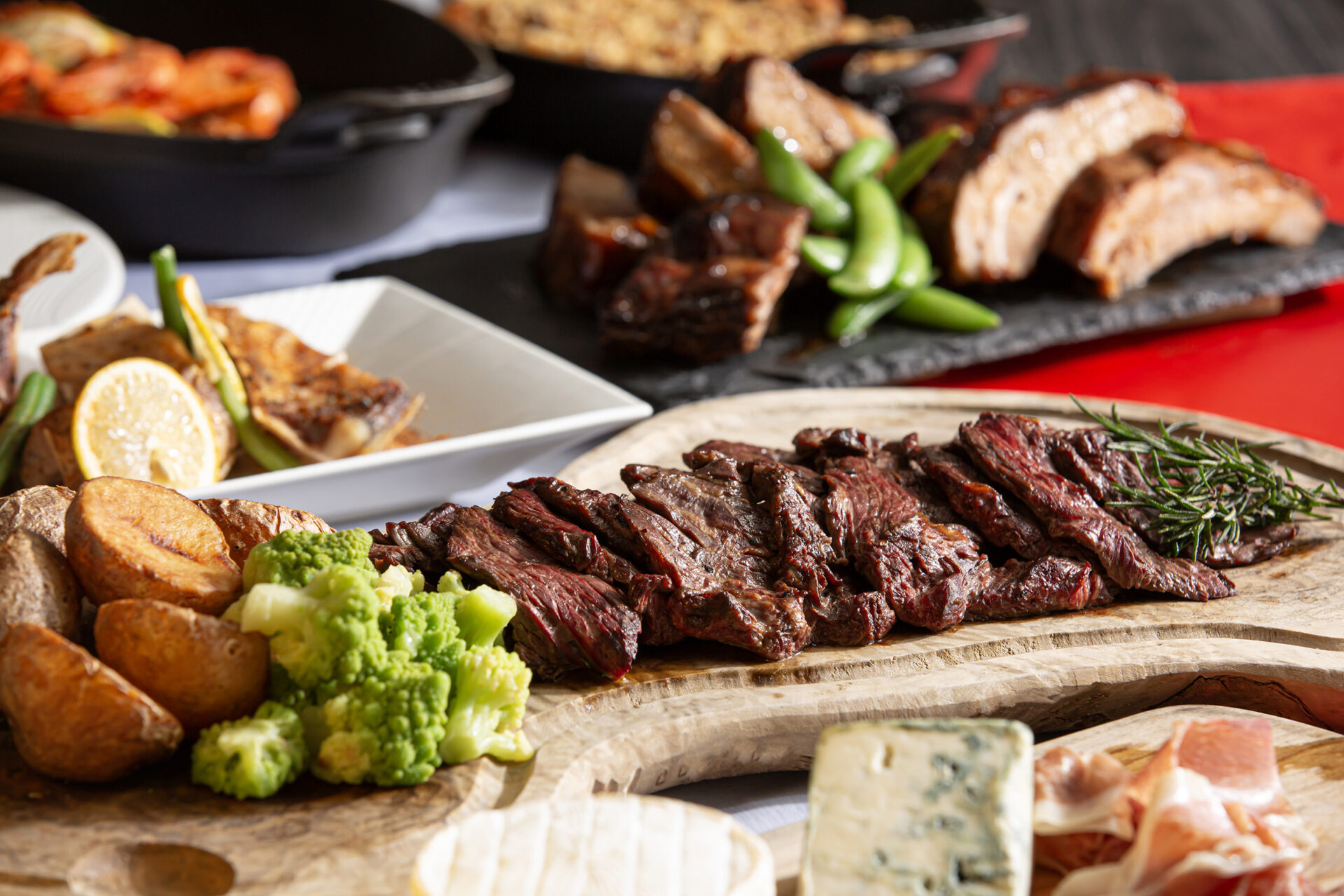 鉄板焼きビーフステーキディナー＆デザートビュッフェ ～イタリアン～　Beef Steak Dinner ＆ Dessert Buffet  ～Italian～