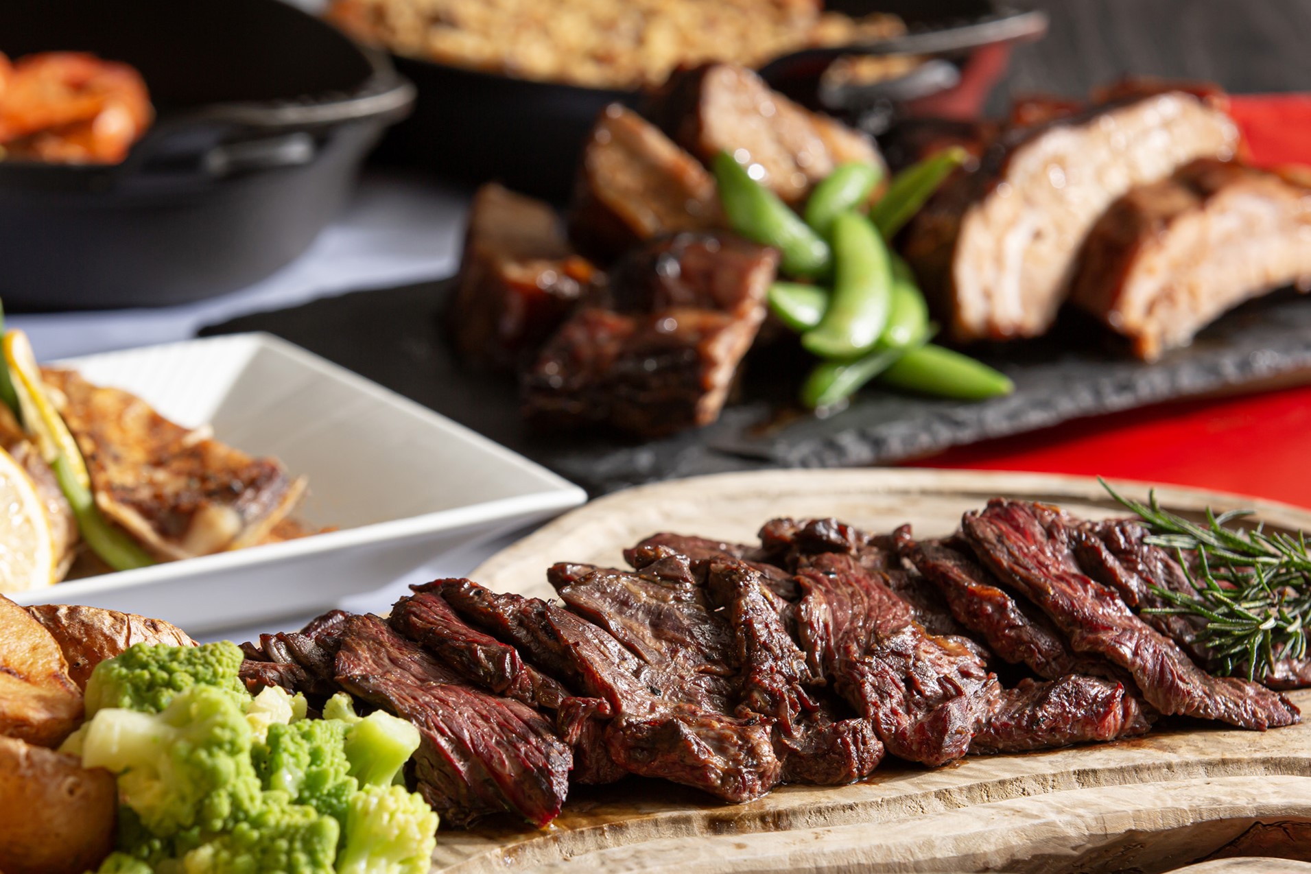 鉄板焼きビーフステーキディナー&デザートビュッフェ ~イタリアン~ Beef Steak Dinner & Dessert Buffet ~Italian~