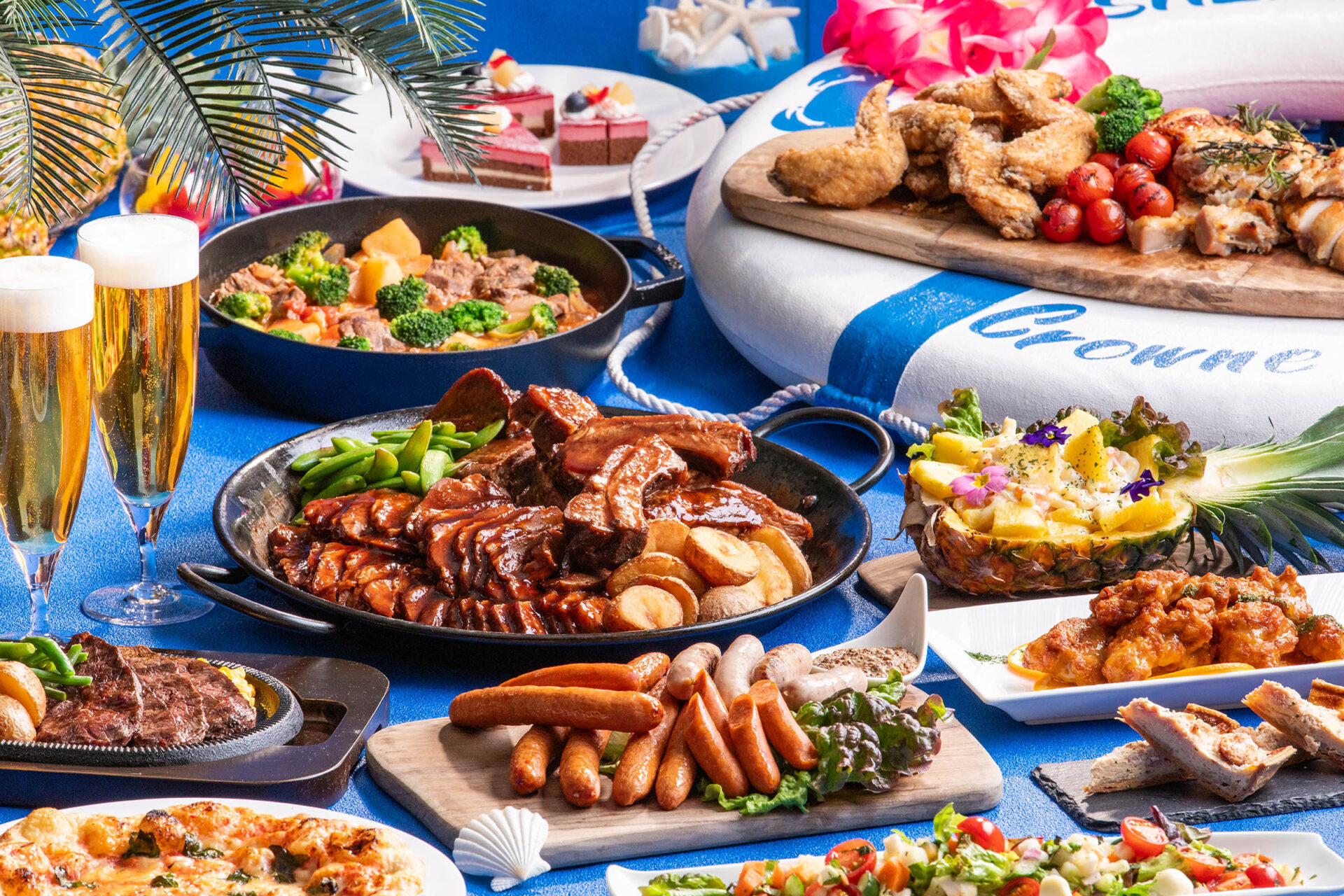 2026 クラウンビアビュッフェCrowne Beer Buffet表示