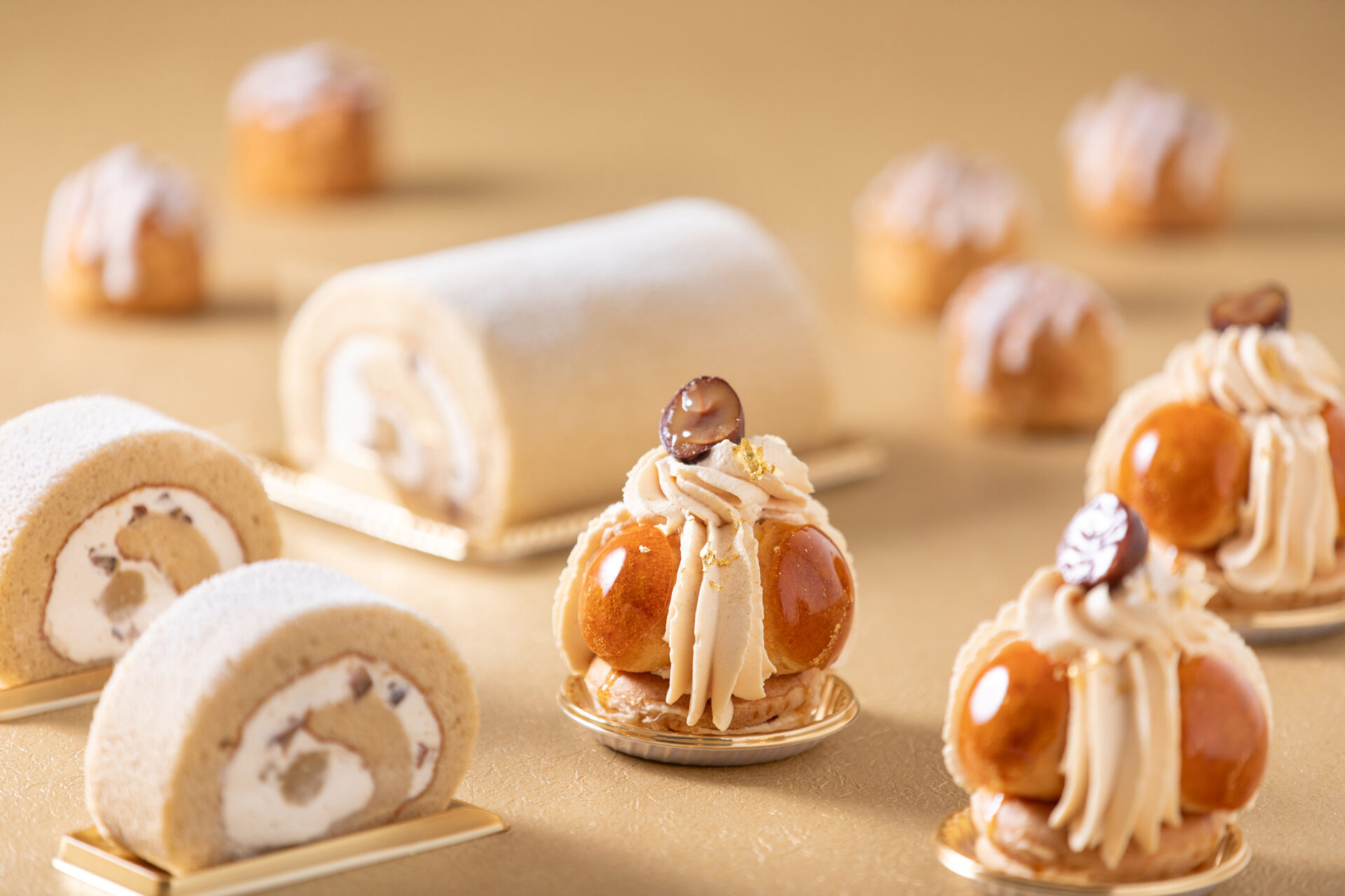 秋だけのご褒美<br>～マロンスイーツセレクション～<br>Autumn Sweets Selection