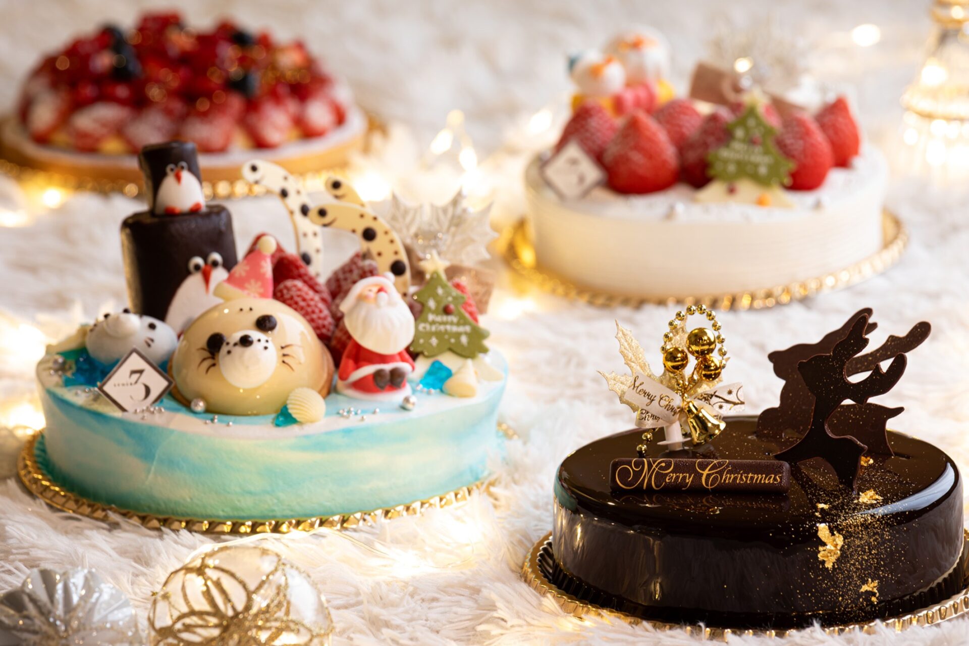 2025 クリスマスケーキ  Christmas Cake Selection表示