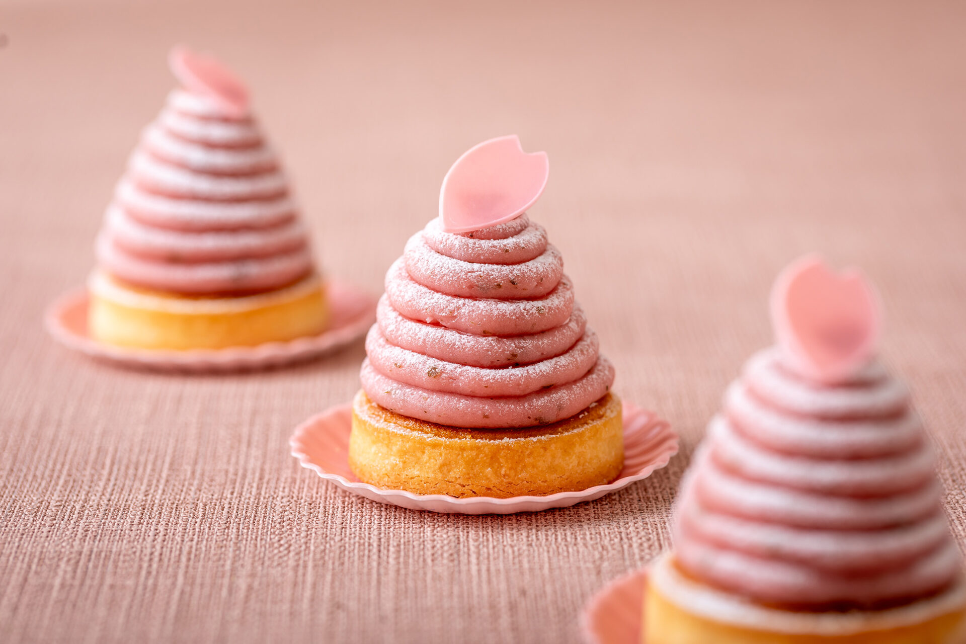 春のデザートセレクション ～さくら～Cherry Blossoms Dessert Selection表示