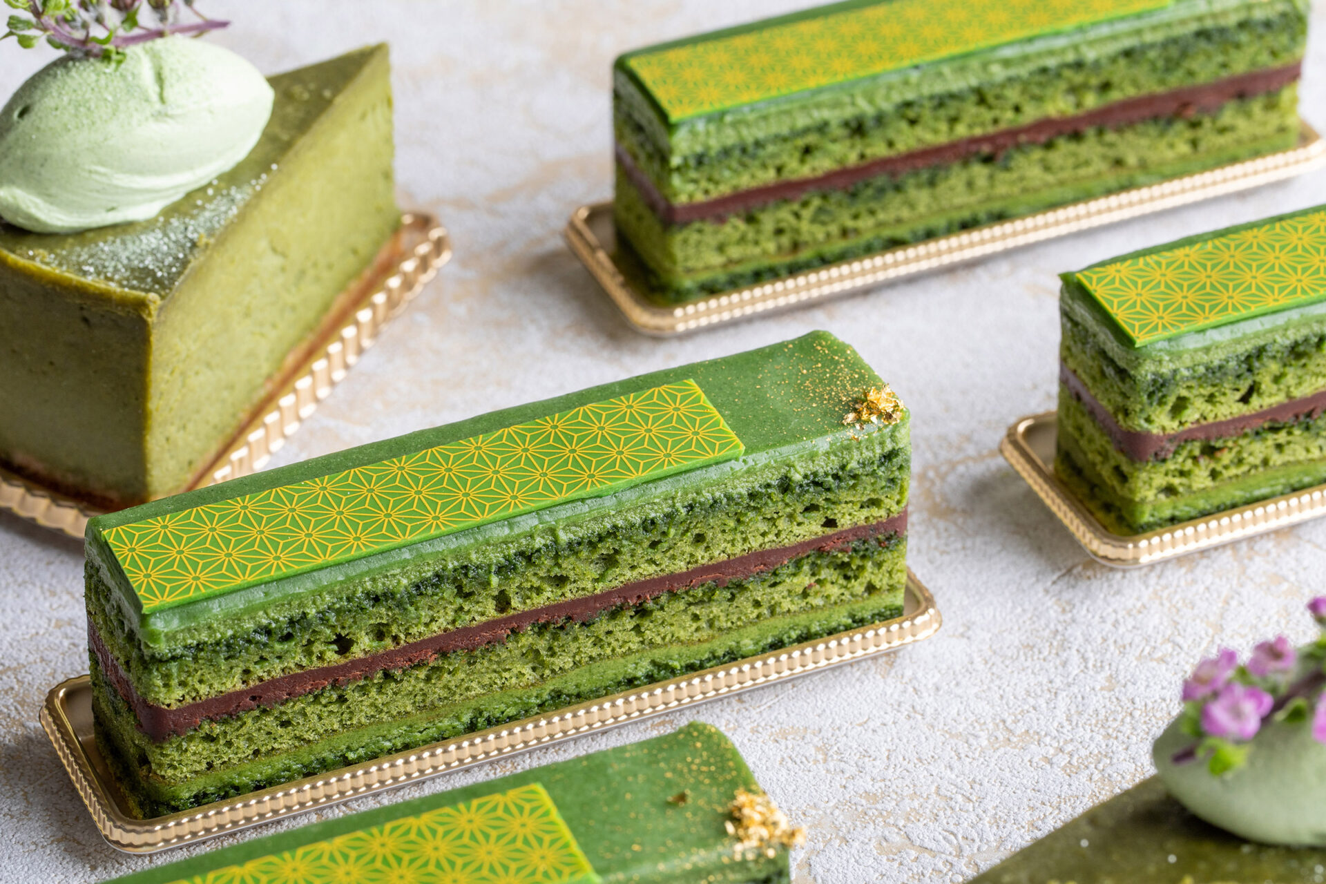 初夏のデザートセレクション ～抹茶 Matcha～Matcha Dessert Selection表示