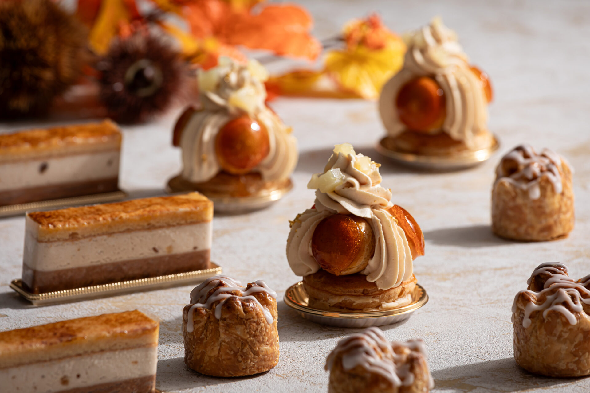 秋を楽しむデザートセレクション  Autumn Dessert Selection