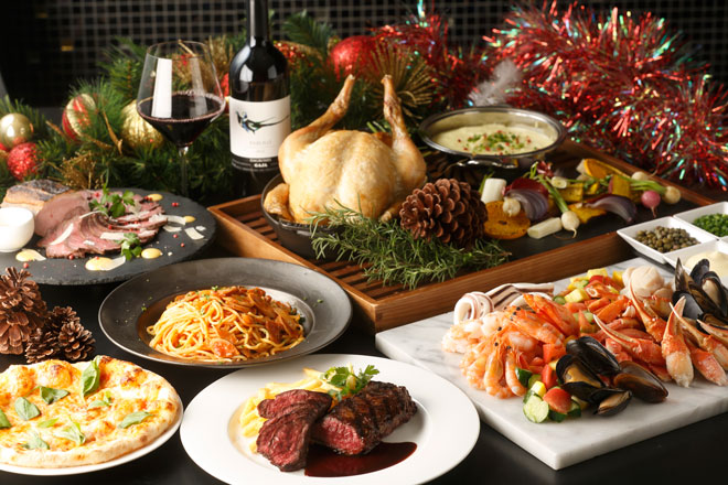 クリスマスビュッフェ クラウンカフェ Anaクラウンプラザホテル福岡 クリスマスビュッフェ クラウンカフェ Anaクラウンプラザホテル福岡