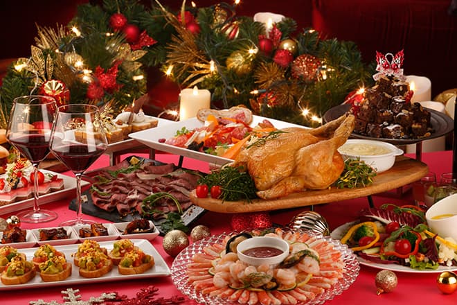 クリスマスビュッフェ クラウンカフェ Anaクラウンプラザホテル福岡 クリスマスビュッフェ クラウンカフェ Anaクラウンプラザホテル福岡
