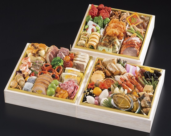 2019 おせち料理三段