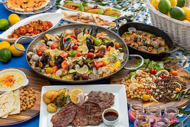 ビーフステーキが食べ放題！ステーキランチ&デザートビュッフェ　ワールドクルーズ〜地中海編〜